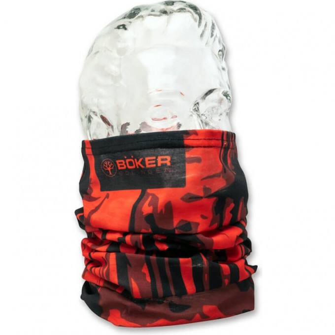 Бафф BOKER TUBE SCARF TREEBRAND RED 09BO190 BK09BO190 Бафф BOKER TUBE SCARF TREEBRAND RED 09BO190 BK09BO190